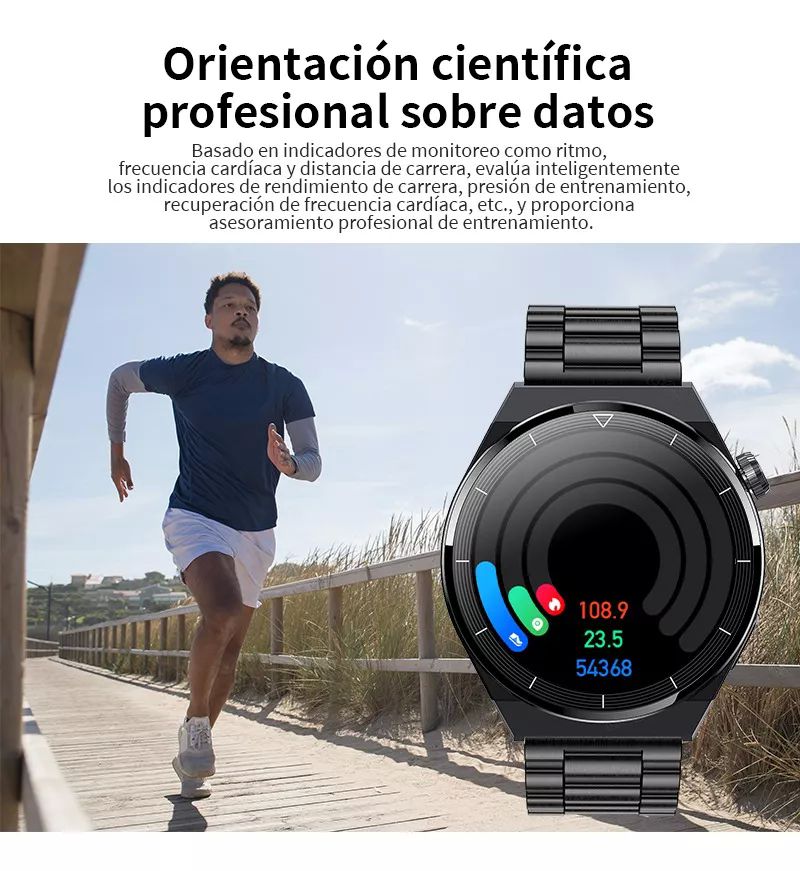 Reloj Inteligente Foxbox-bluetooth Deportivo E Impermeable