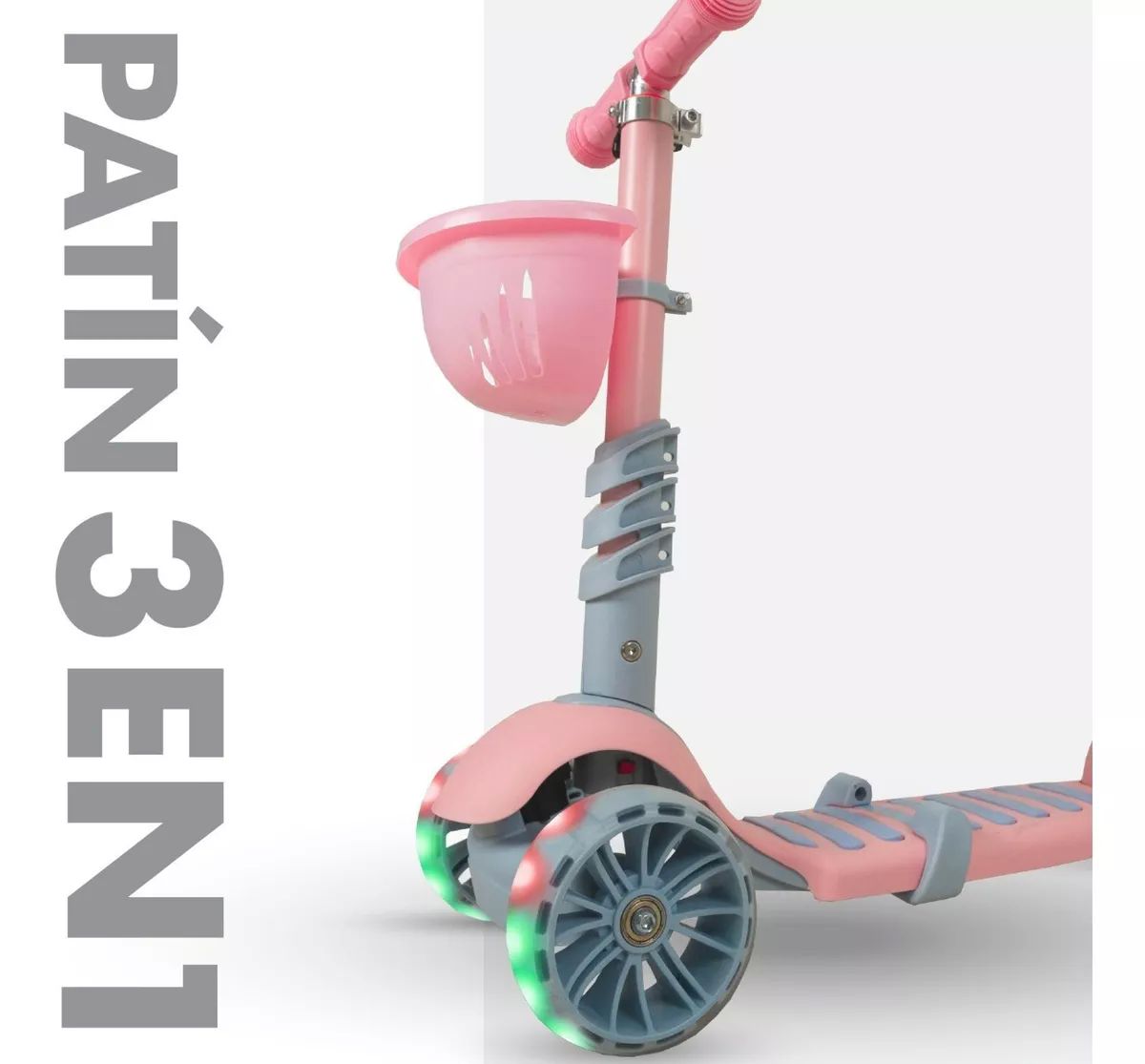 Scooter Patin En Para Niños Con Ruedas Y Luces