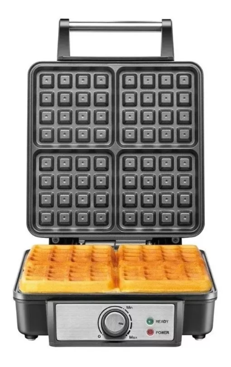 Wafflera Belga Heat+ Premium 4 Rebanadas Acero Masterchef 4.7 Calificación 4.5 de 5 (224)