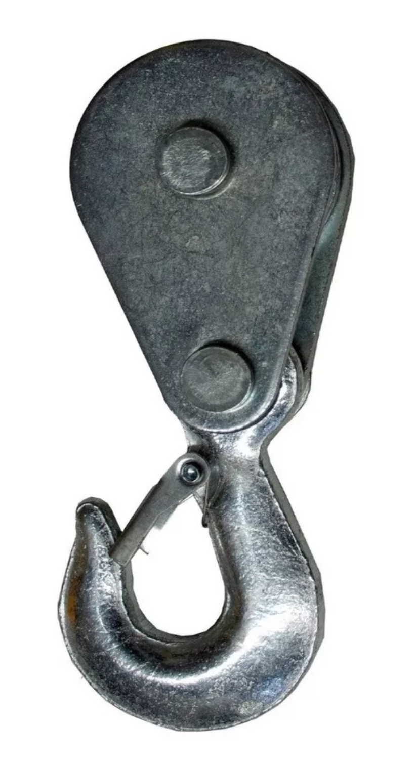 Polipasto Electrico 100 A 200kg Cable 20 M Garrucha 110 V