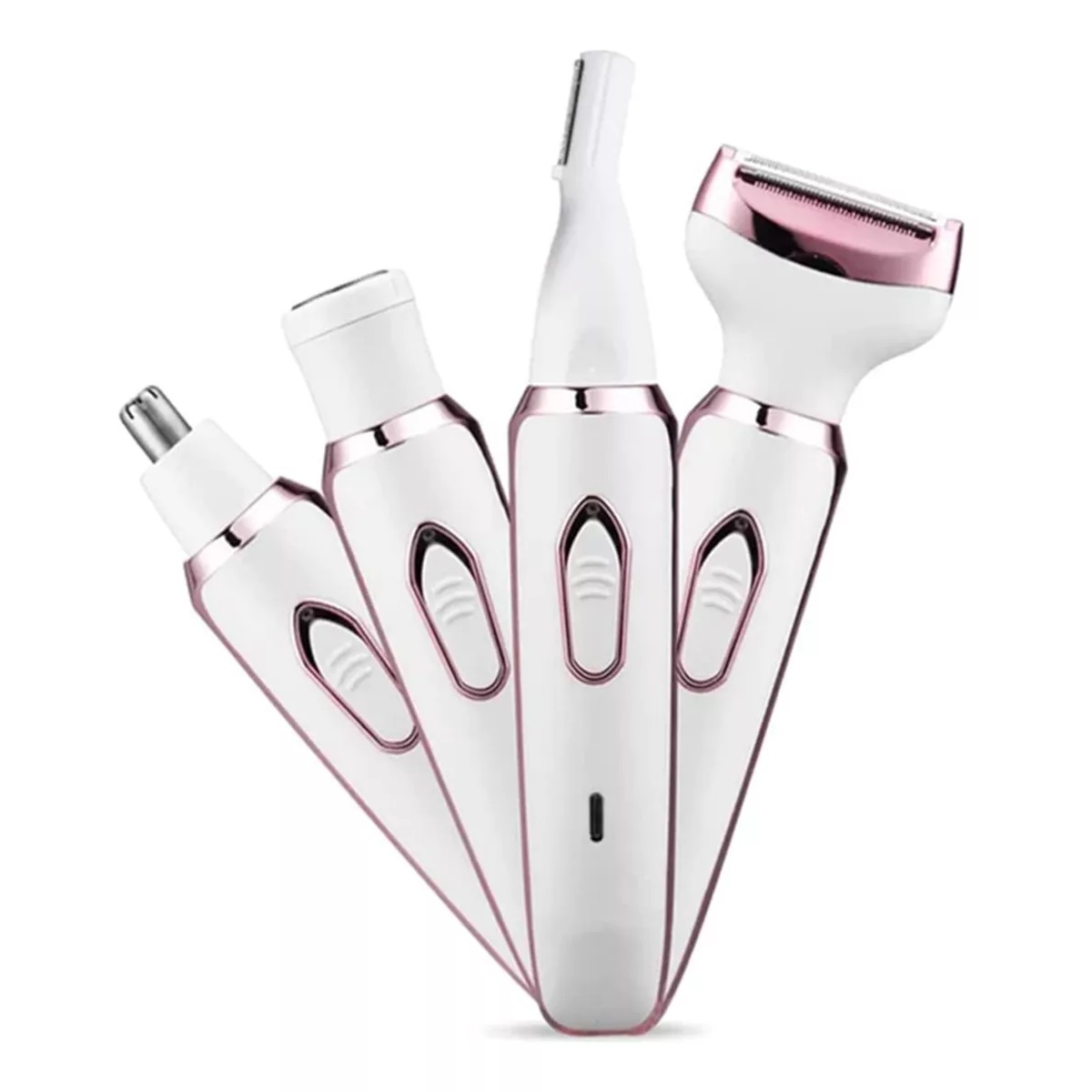 Depiladora Electrica Recargable De Facial Para Mujer 4 En 1