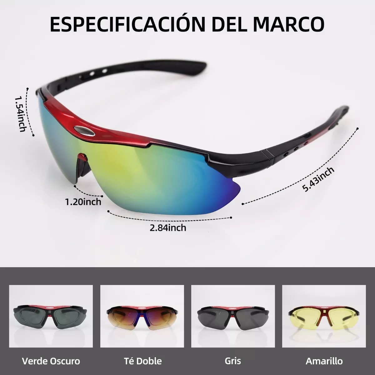 Gafas Lentes De Sol Polarizadas Ciclismo Gafas De Sol