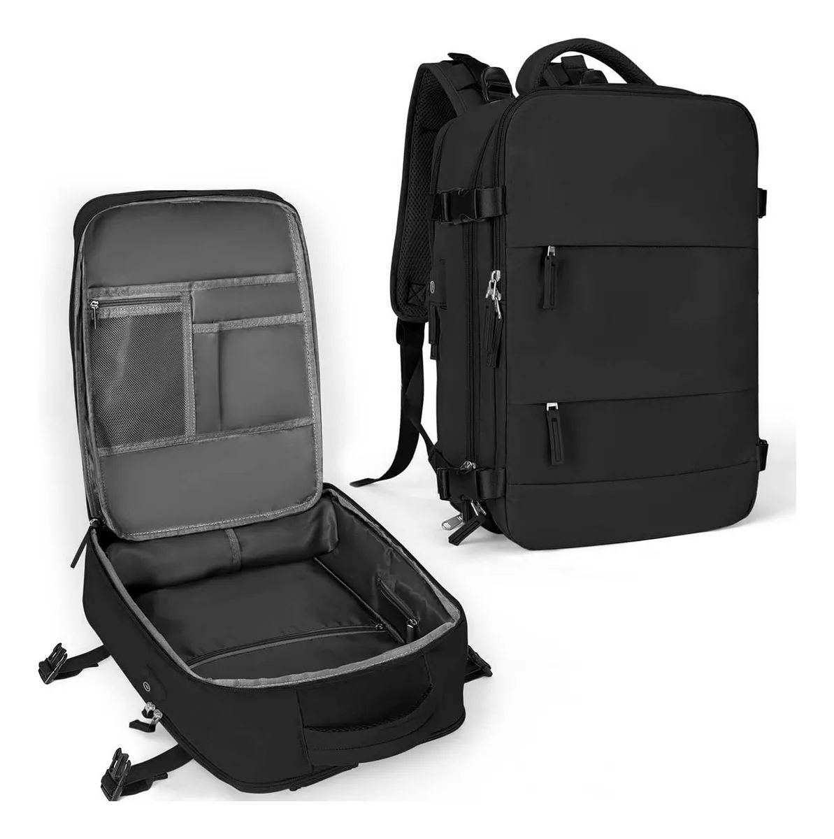 Mochila Para Portátil Escolar/de Viaje Degran Capacidad 35l