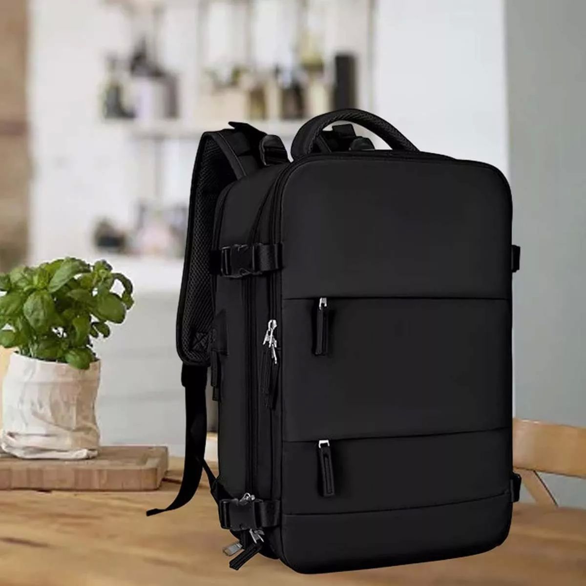 Mochila Para Portátil Escolar/de Viaje Degran Capacidad 35l
