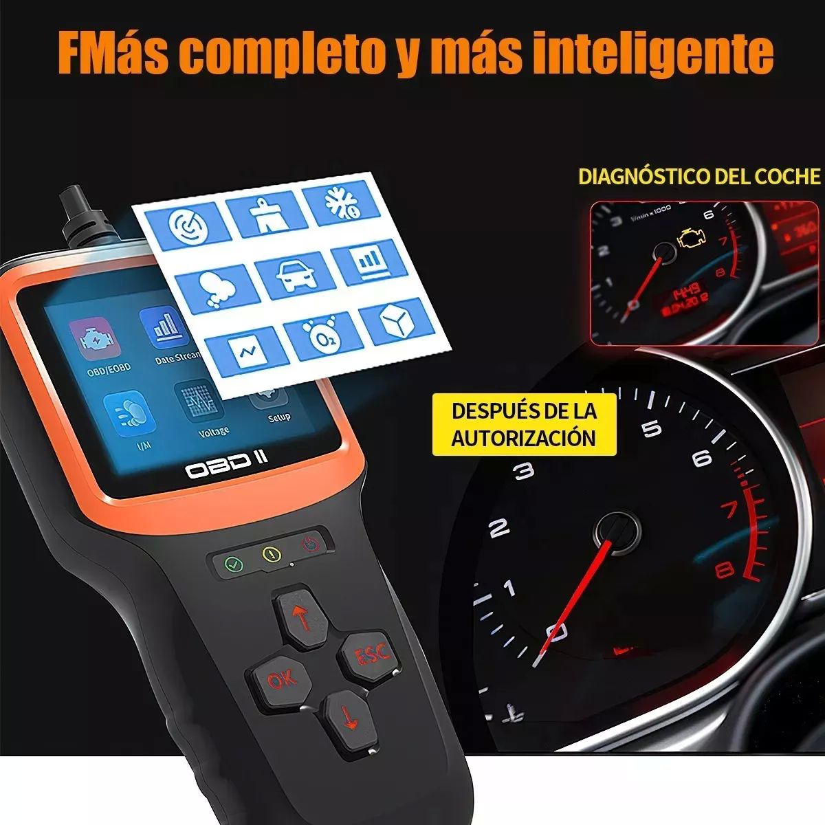 Escaner Launch Elm327 Automotriz Obd2 Motor Universal