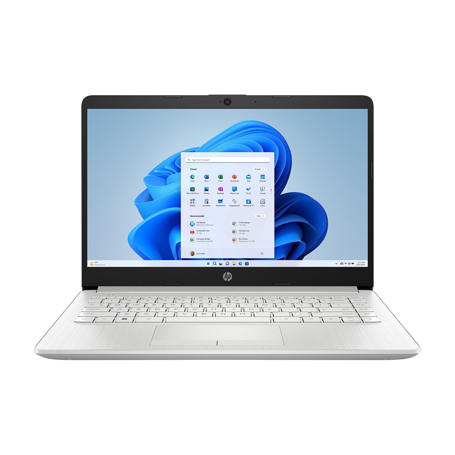 HP STREAM (14-CF2723WM) 14" CELERON N4120 4GB 64GB eMMc W11 PLATA