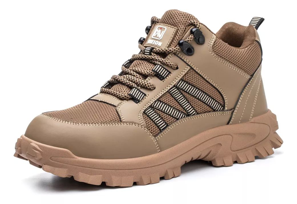 Tenis De Seguridad Industrial Zapatos Trabajo Botas Nieion TALLA 27 color MARRÓN