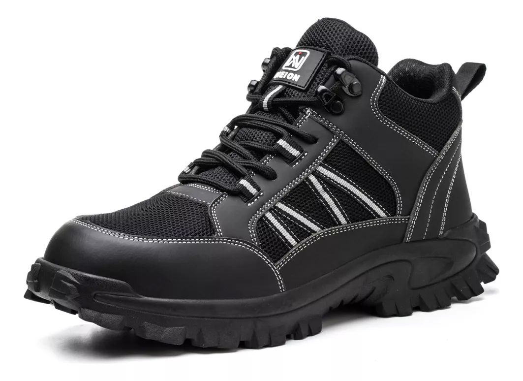 Tenis De Seguridad Industrial Zapatos Trabajo Botas Nieion TALLA 27 color NEGRO