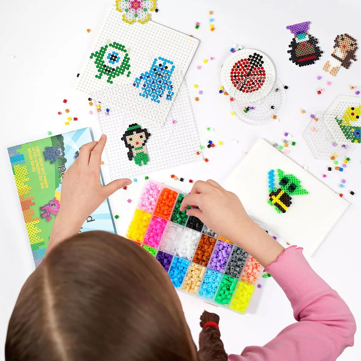 Hama Beads - Tubos De Planchado (4,300 Piezas, 24 Colores)