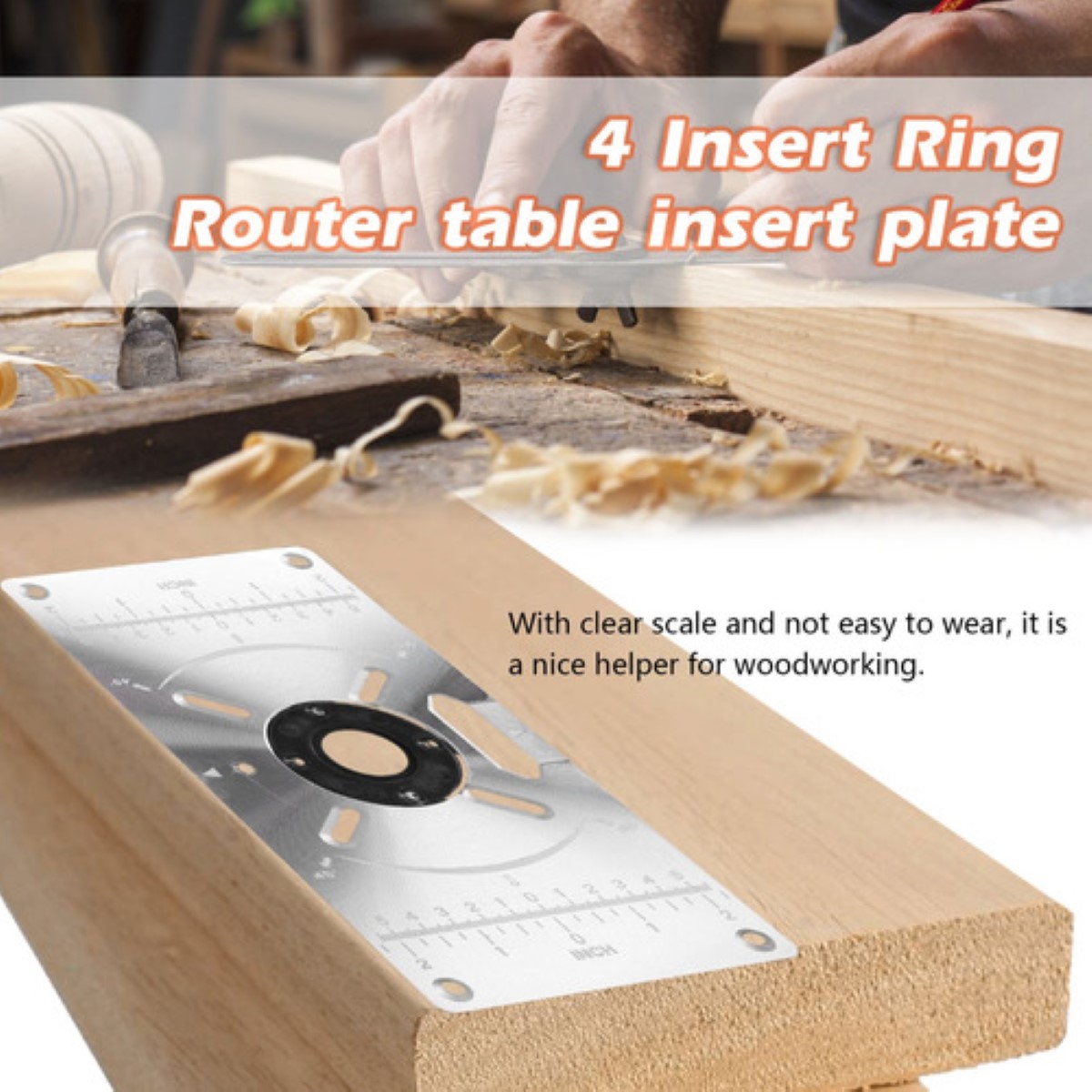 Mesa Router Multifuncional Inserto Placa Carpintería