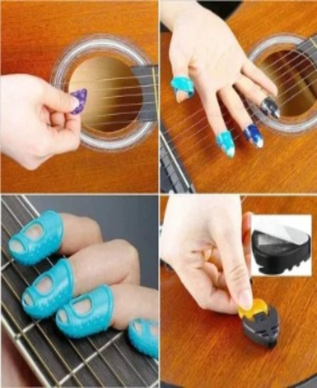 Kit De 66 Accesorios Para Cuerdas Guitarra Acústica Cuerdas