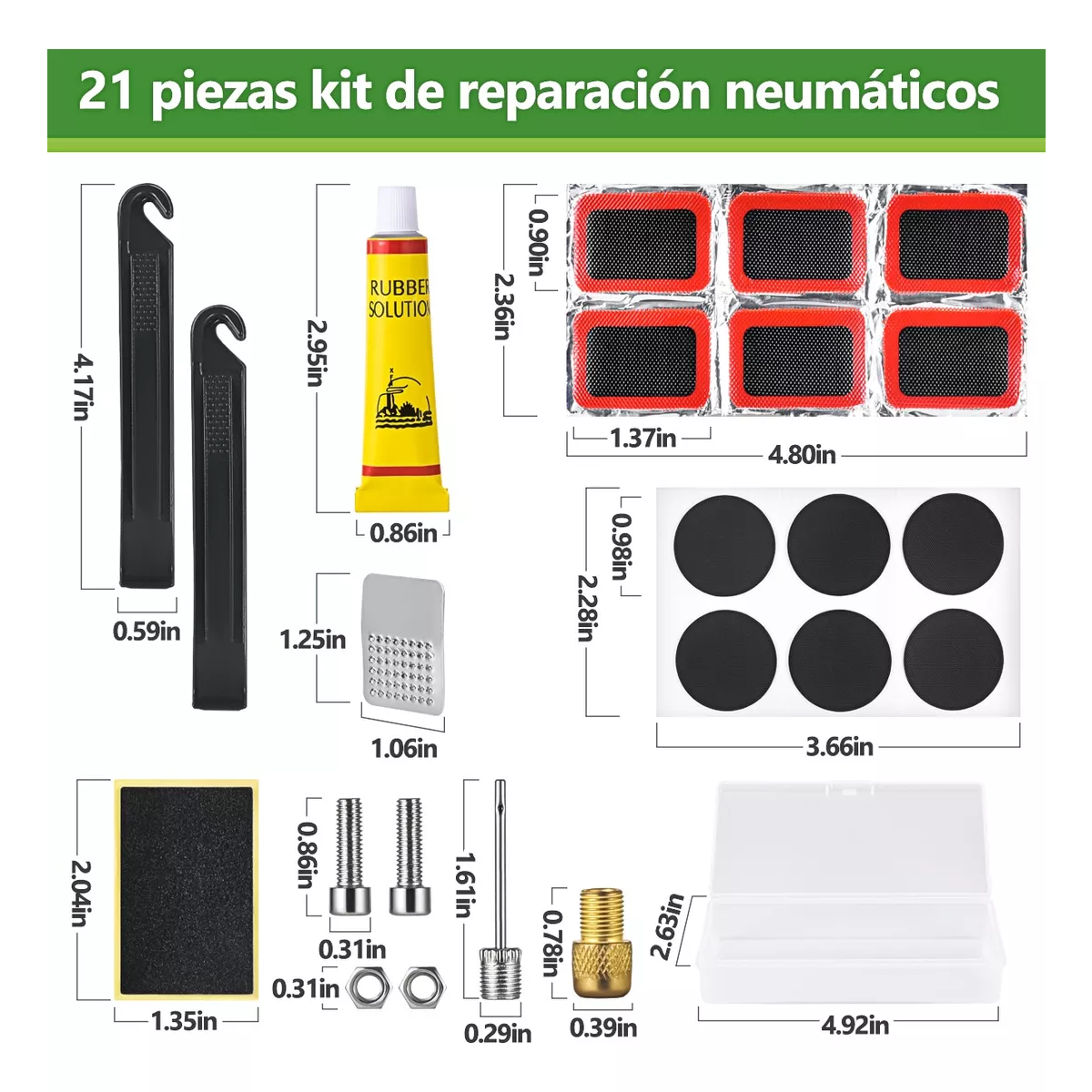 Kit Herramientas De Emergencia Reparación De Bicicletas