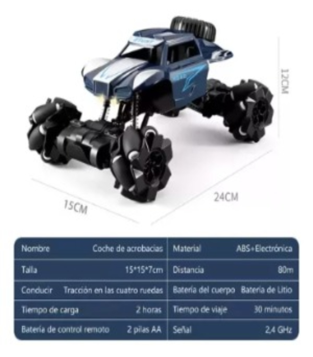 6 a 10 años Juguetes para niños 1: 12 2,4G coche de carreras 4WD