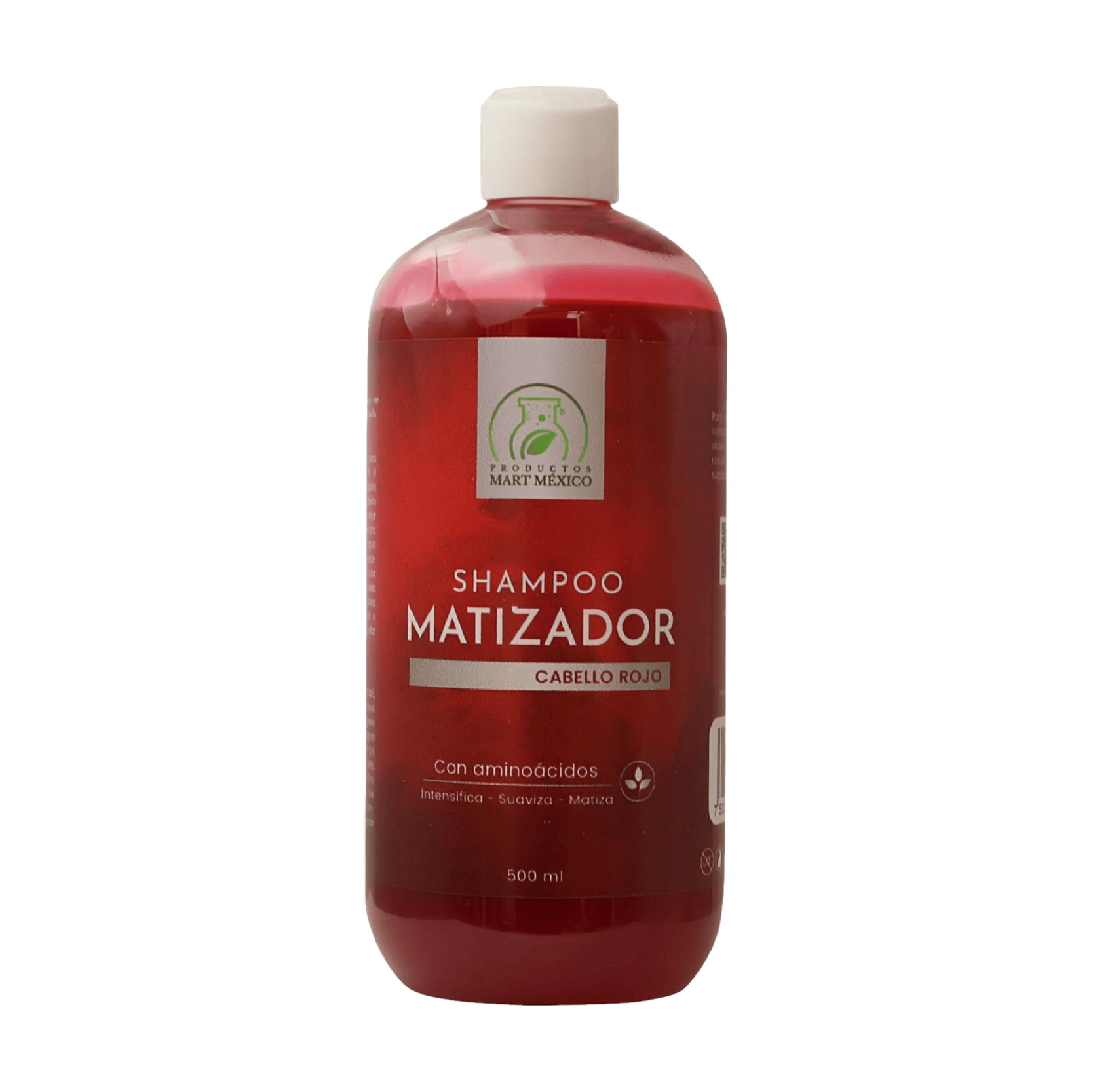 Shampoo Capilar Baño De Color Rojo 500ml