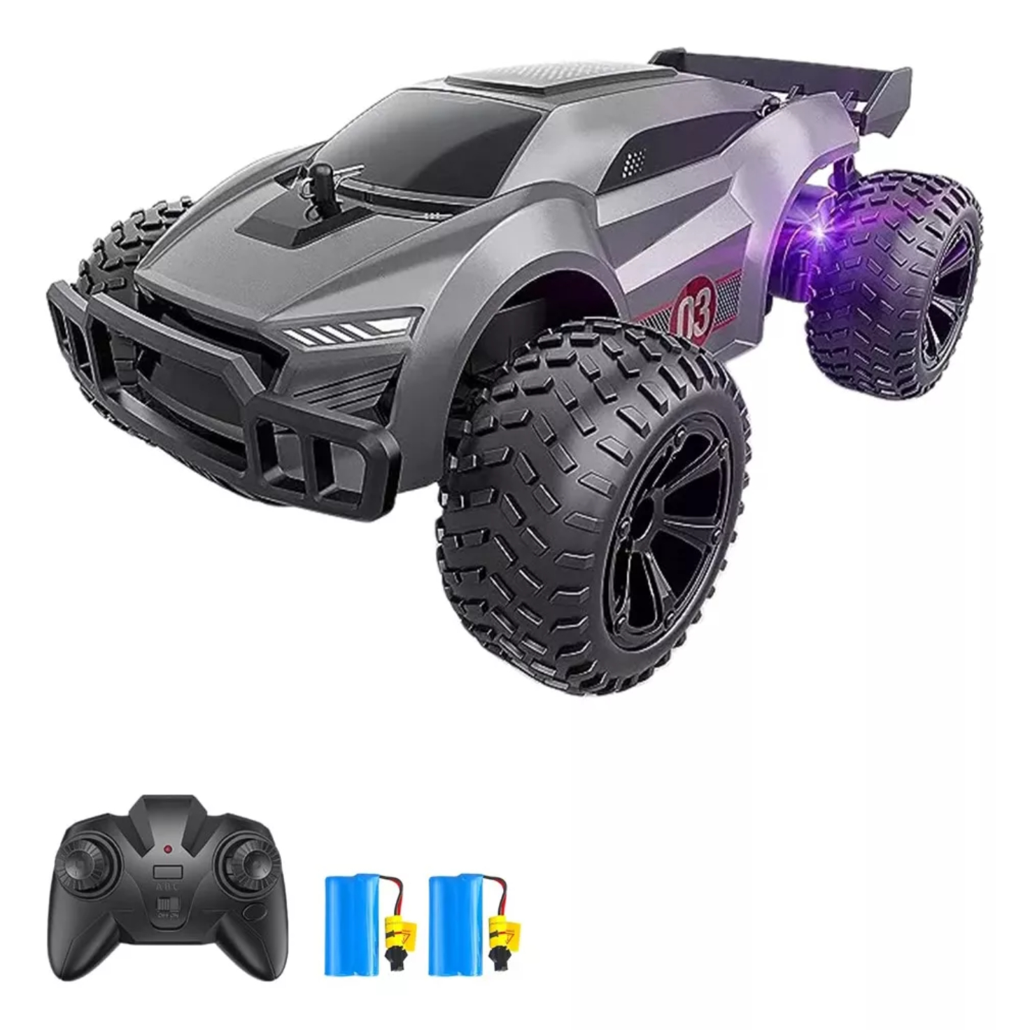 1:22 Todo Terreno Rc Control Remoto Recargable Carro.