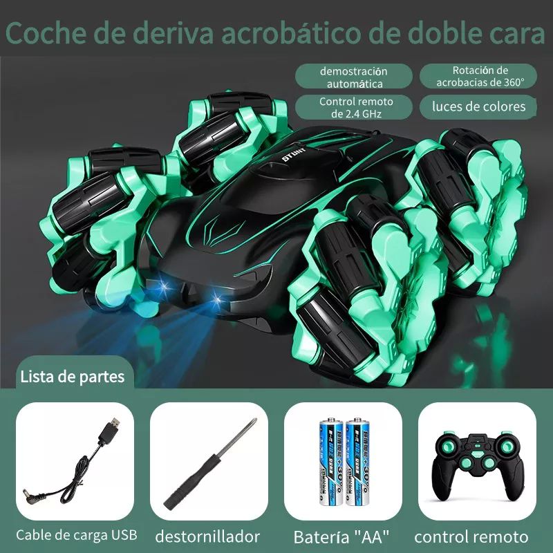 Coche De Juguete De Inducción Con Control Remoto De 360