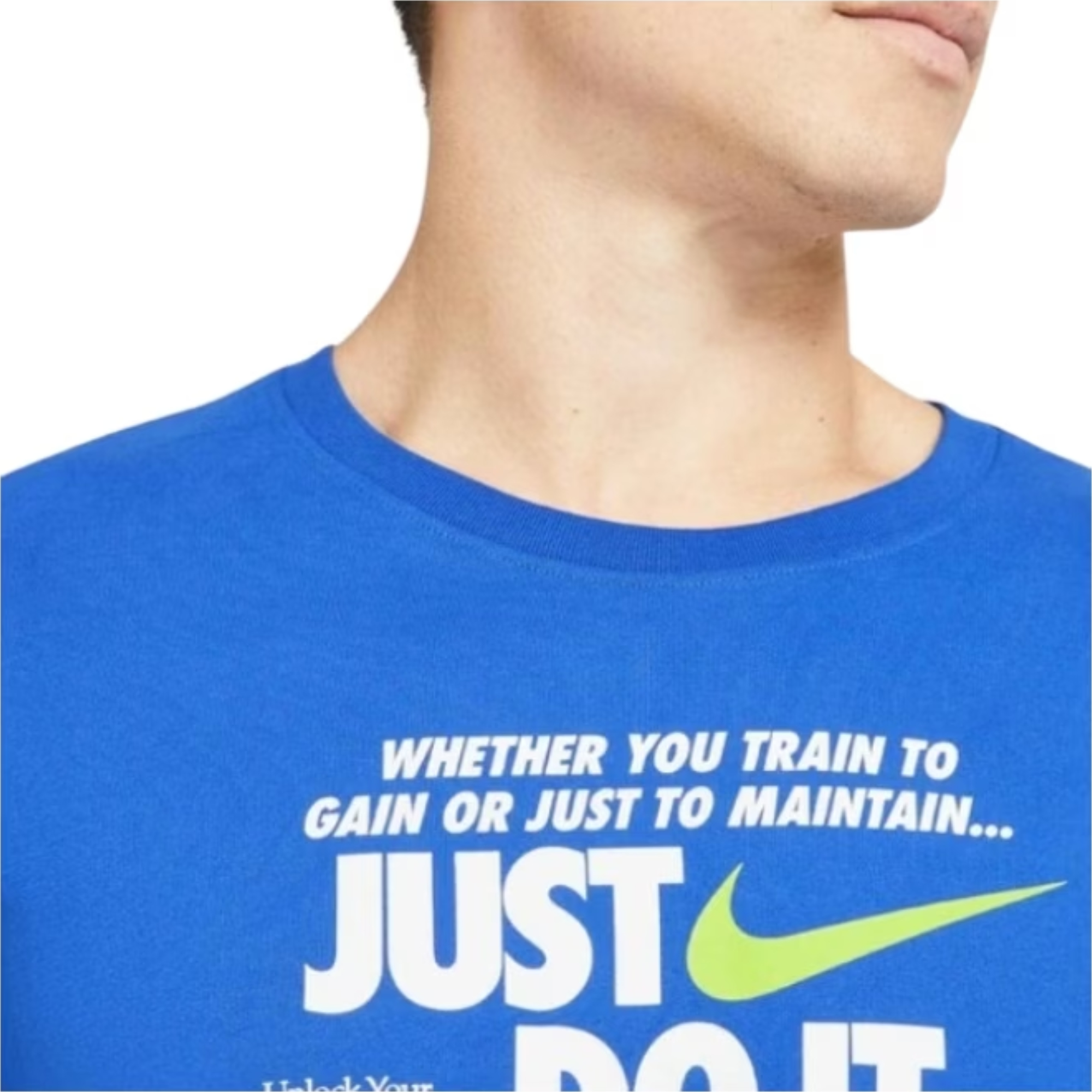 Playera Nike Just Do It DO1506-480 Talla "S"