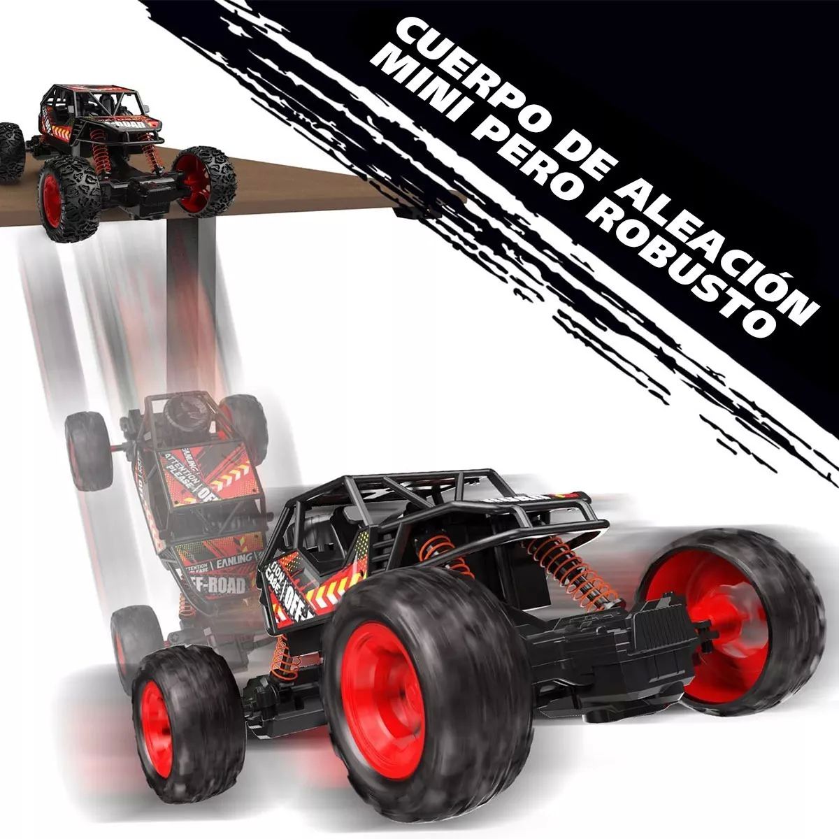 Carros A Control Remoto 4x4 Carros Rc 1/22 Con 2 Baterías