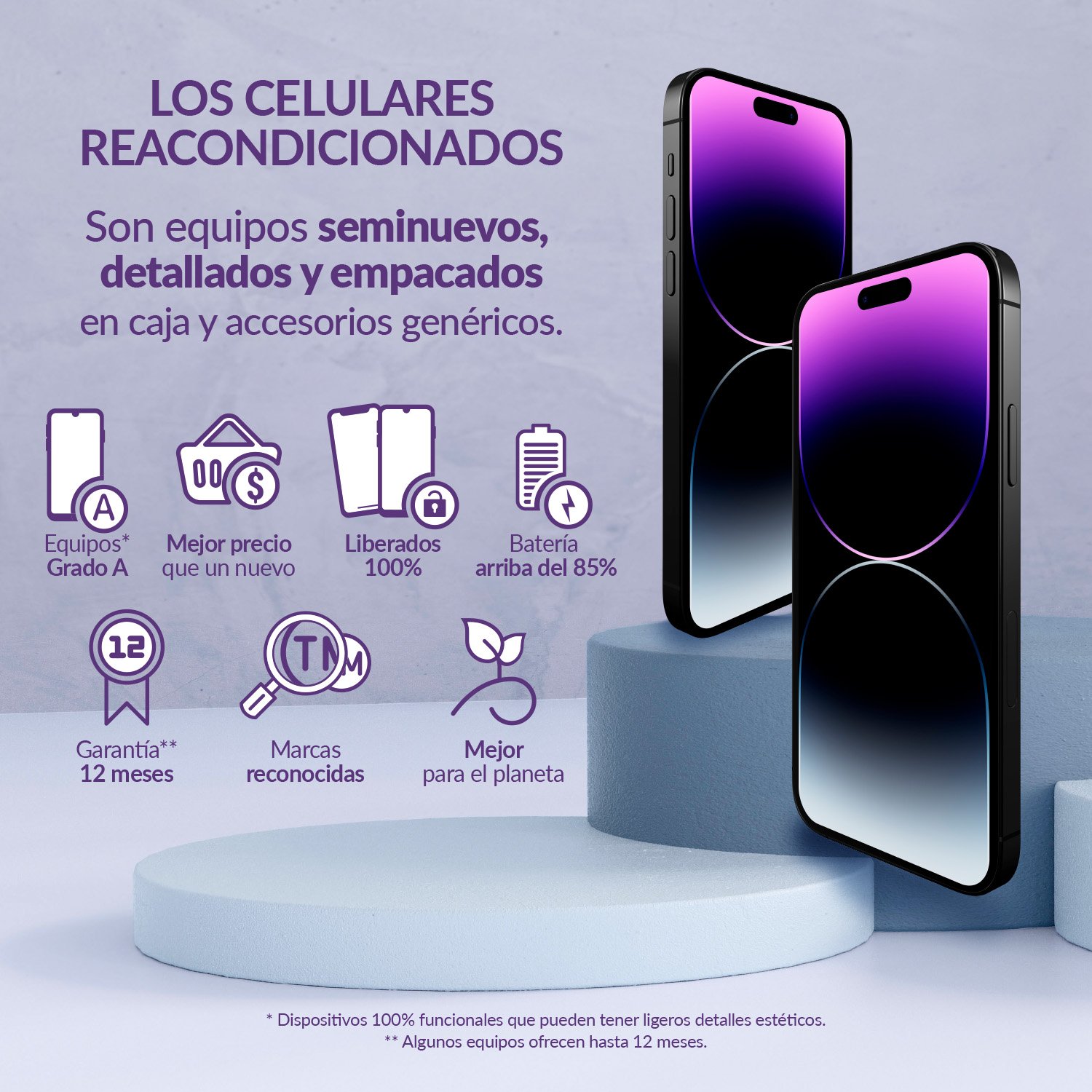 Celular Reacondicionado iPhone 14 Pro max 128Gb Negro 12 Meses De Garantia