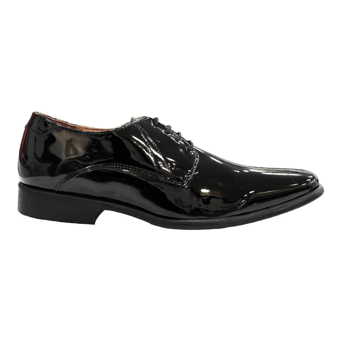 Zapatos De Charol Negros Para Hombre Enzo Frini Vestir