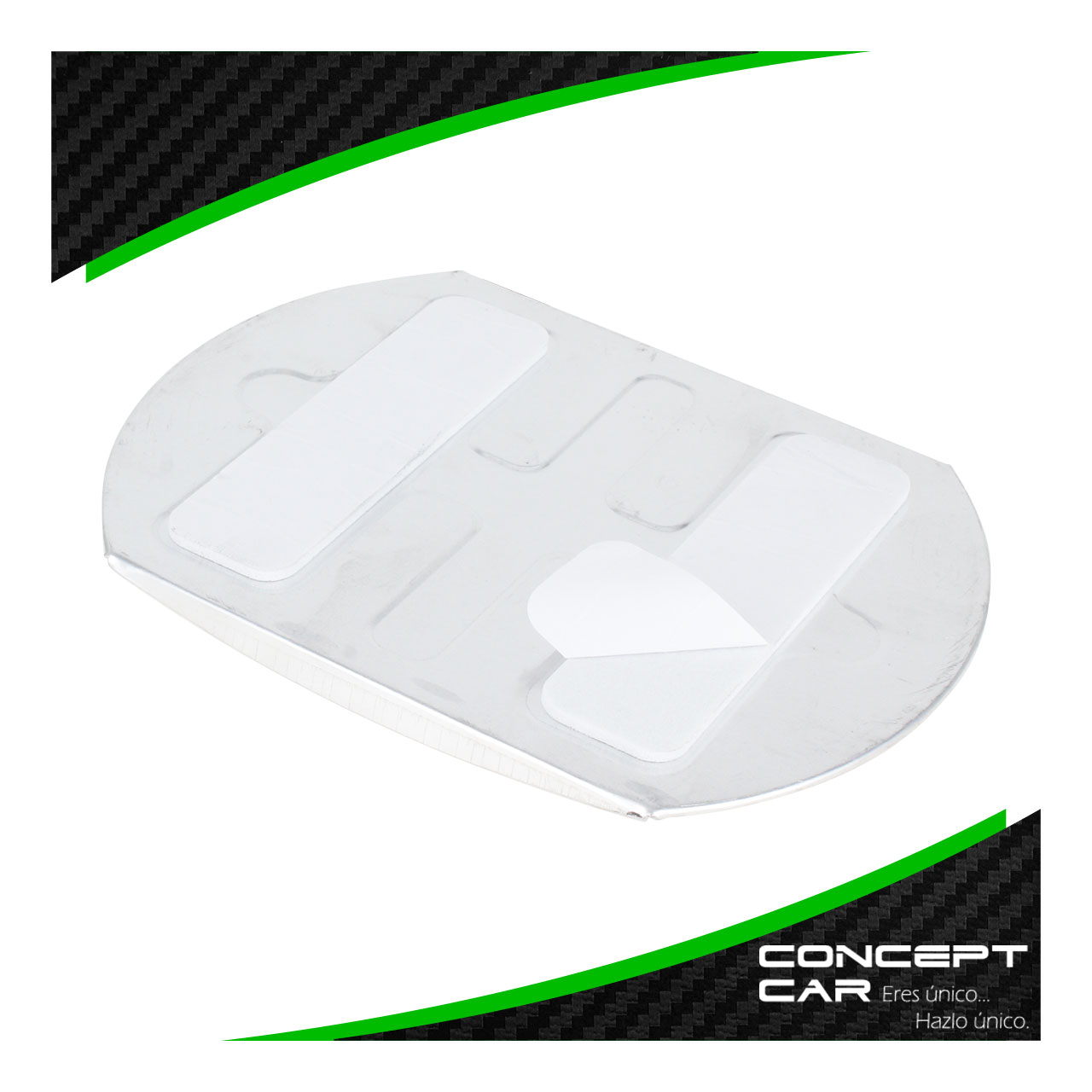 10 Espejo Automotriz Concavo 4x5 1/2 Pulgada Adherible Aluminio
