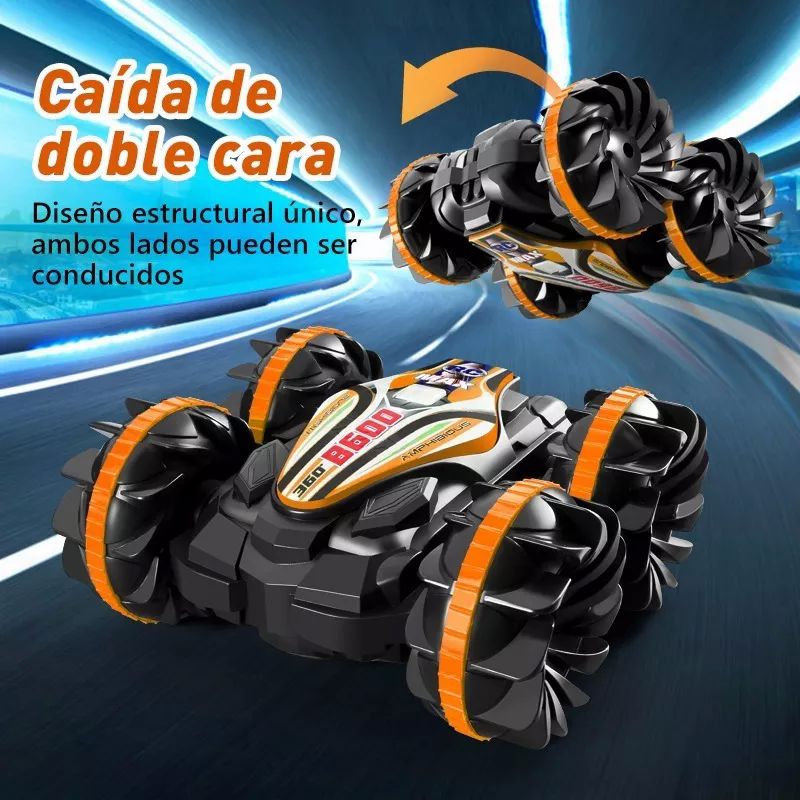 Carros Anfibio Con Conducción Doble Lado Y Rotación De 360 grados