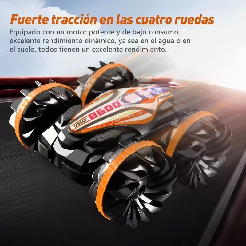 Carros Anfibio Con Conducción Doble Lado Y Rotación De 360 grados