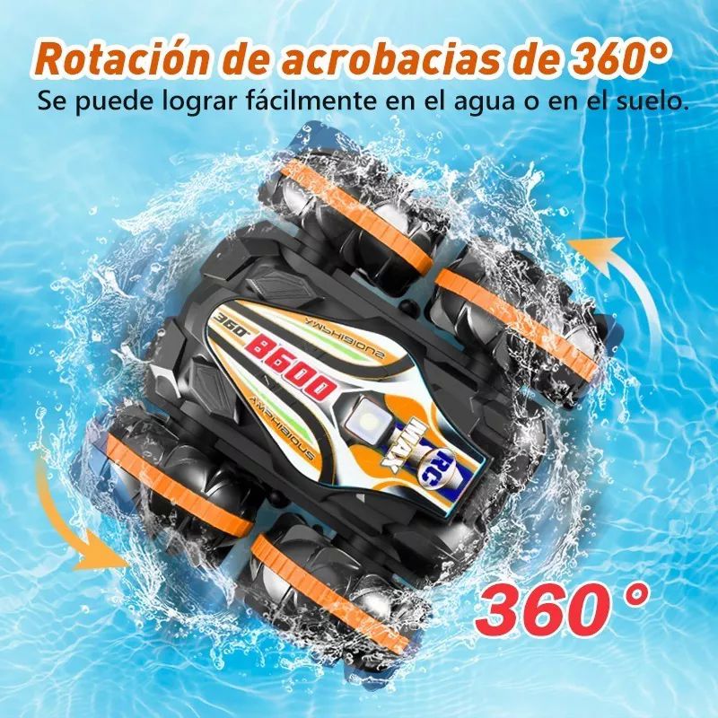 Carros Anfibio Con Conducción Doble Lado Y Rotación De 360 grados