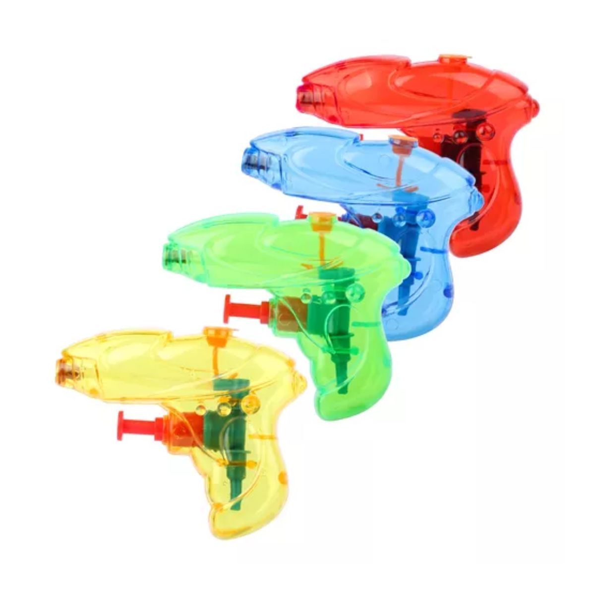 Mini Pistolas De Agua De Juguete Para Niños 4 Piezas, Multicolor