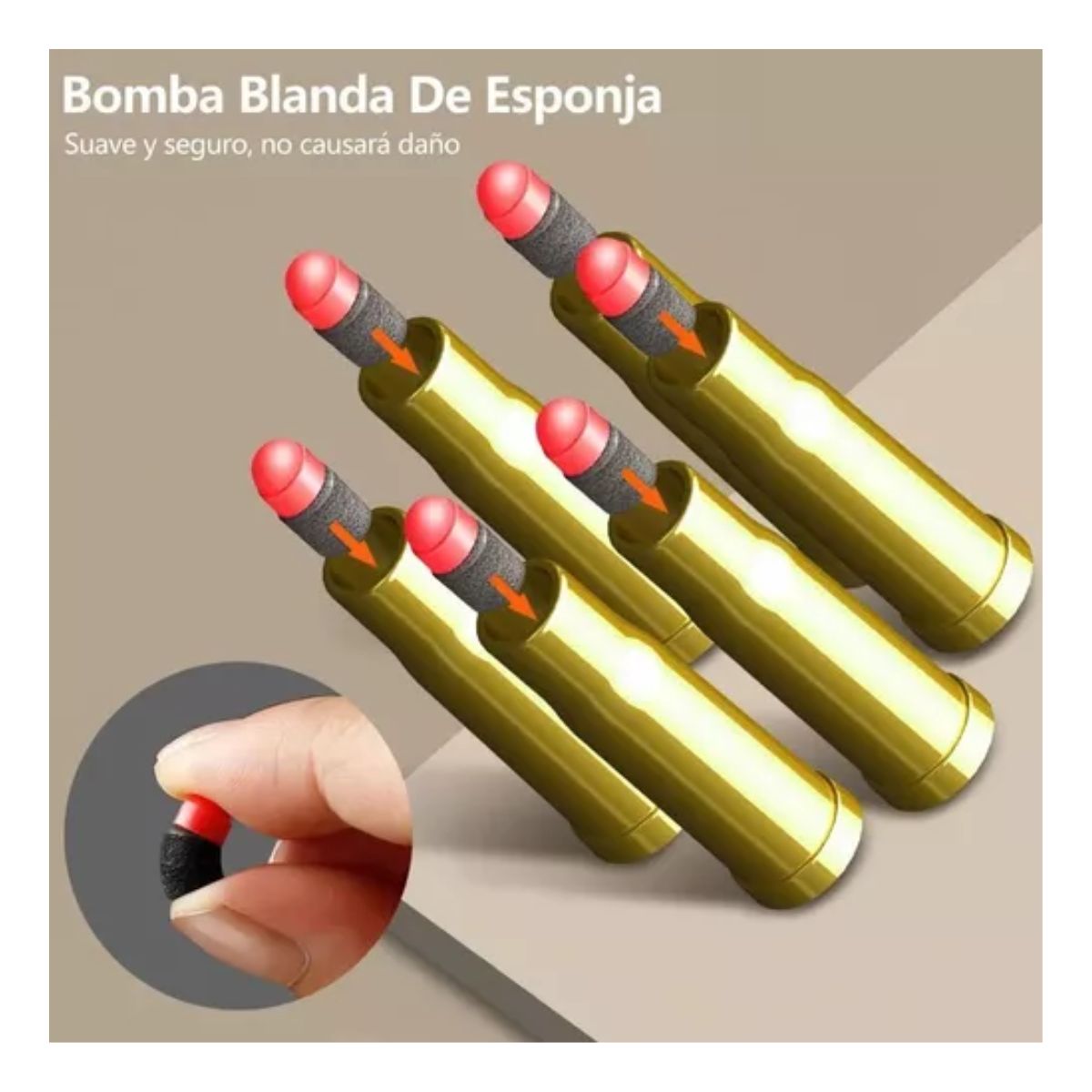 Pistola De Juguete Simulación para Niños Incluye accesorios, Azul