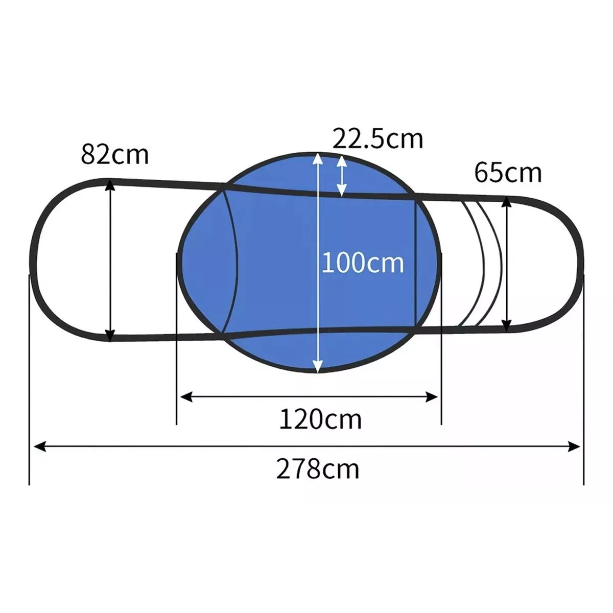 Toldo Cubresol Moto Lluvia Impermeable Motocicleta Y Candado Azul