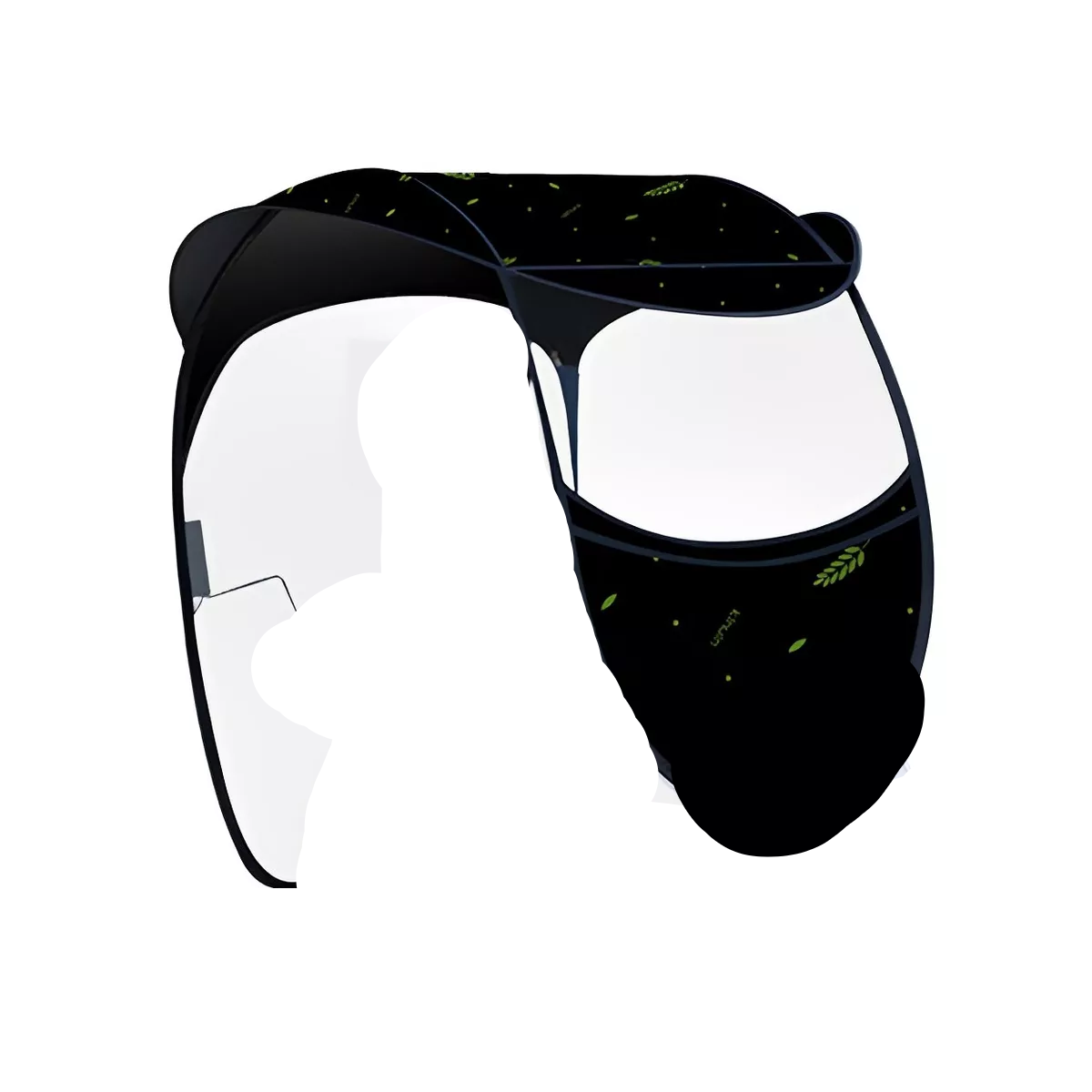 Toldo Cubresol Moto General Impermeable Para Motocicletas Negro