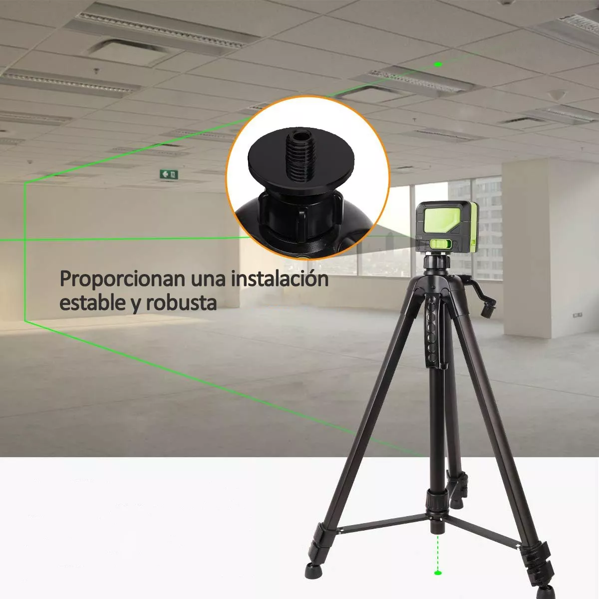 Trípode Multifuncional Láser Nivel