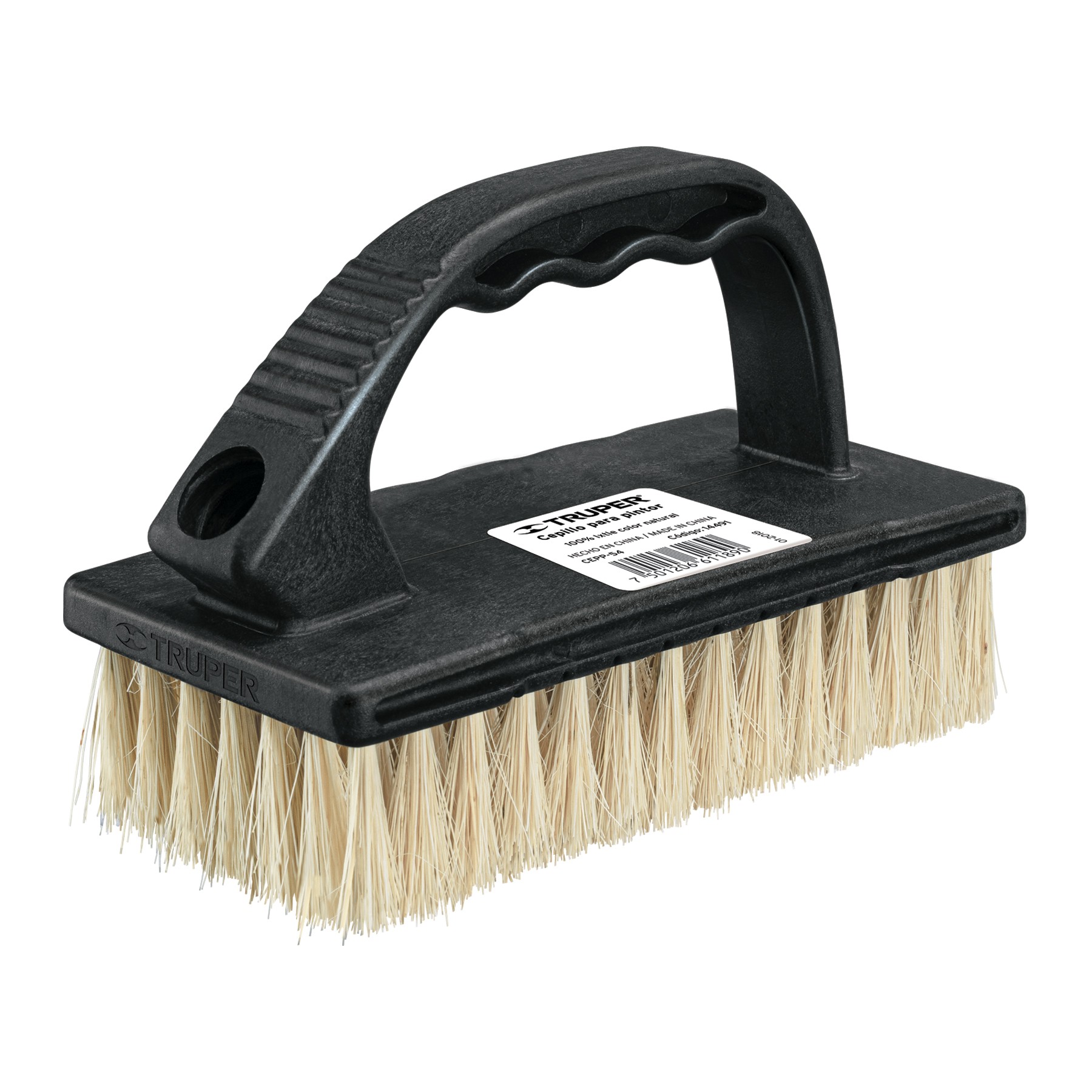 CEPILLO PARA PINTOR, PARA LIMPIEZA CON CERDAS SINTÉTICAS TRUPER 14491