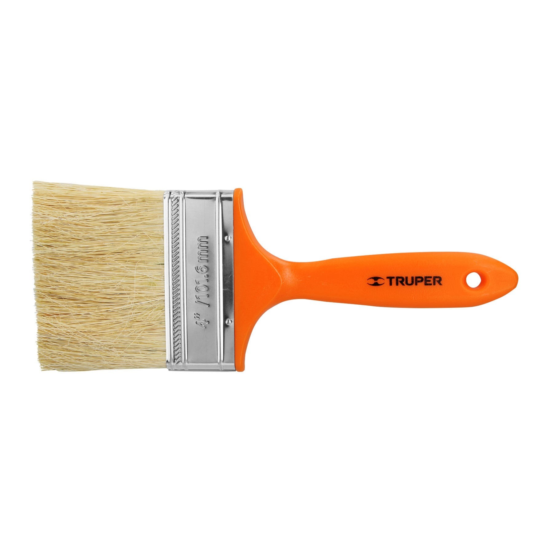 BROCHA PARA ENCALAR E IMPERMEABILIZAR DE 4", MANGO PLÁSTICO TRUPER 14492