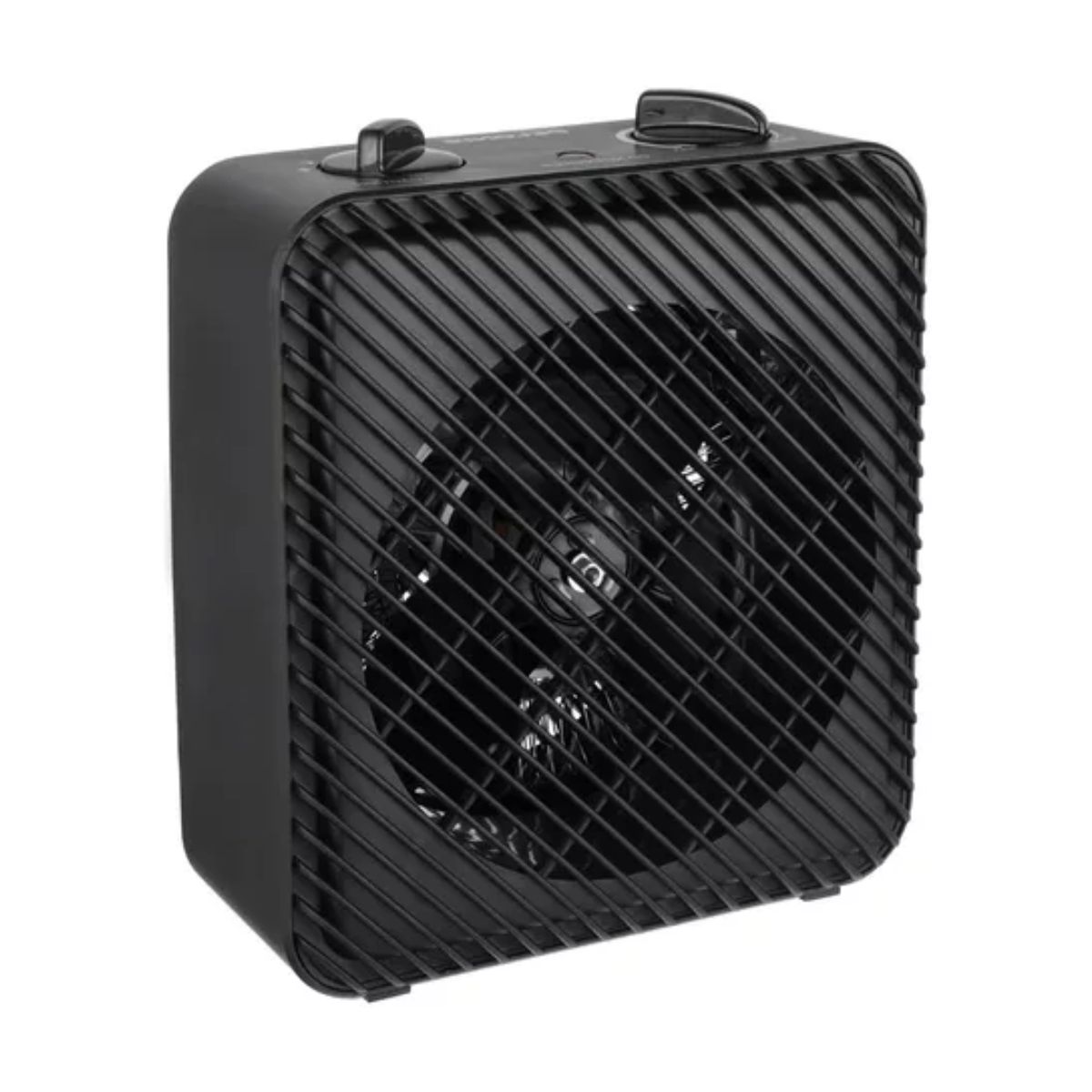 Pelonis Calentador Eléctrico Con Ventilador 1500w 12.5a 120v Cuadrado Negro
