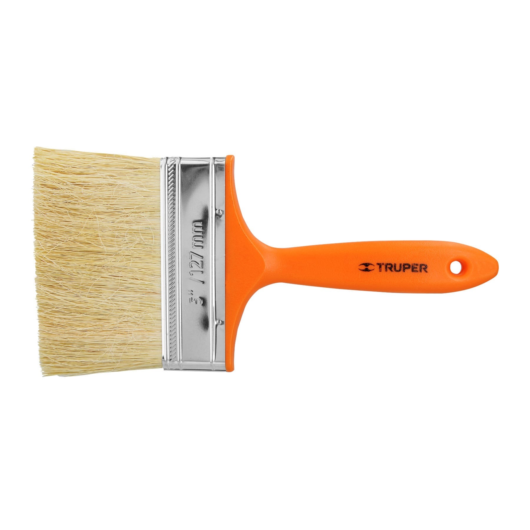 BROCHA PARA ENCALAR E IMPERMEABILIZAR DE 5", MANGO PLÁSTICO TRUPER 14493