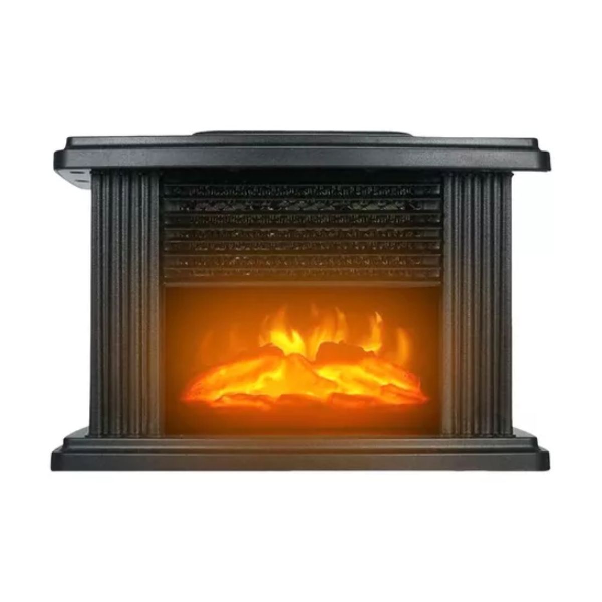 Calentador Electrico Calefactor Ventilacion Chimenea 1000w Negro 