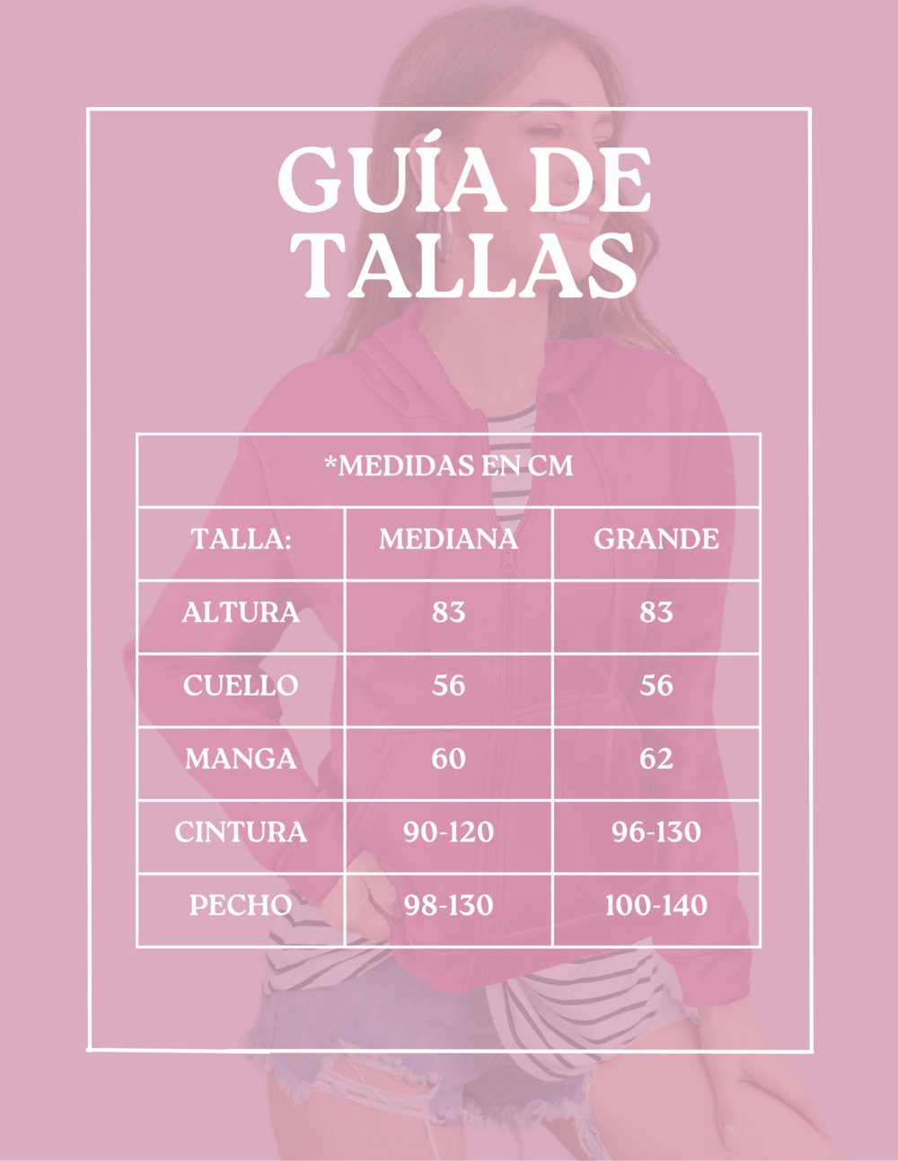 Sudadera Mujer Capucha Y Cierre Con Interior Térmico Abrigo