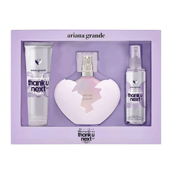 Set 3 Piezas Thank U Next 2,0 para Mujer de Ariana Grande EDP