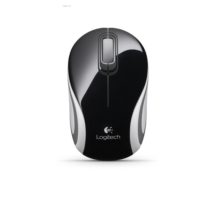 Mini Mouse Logitech Óptico M187, Inalámbrico 