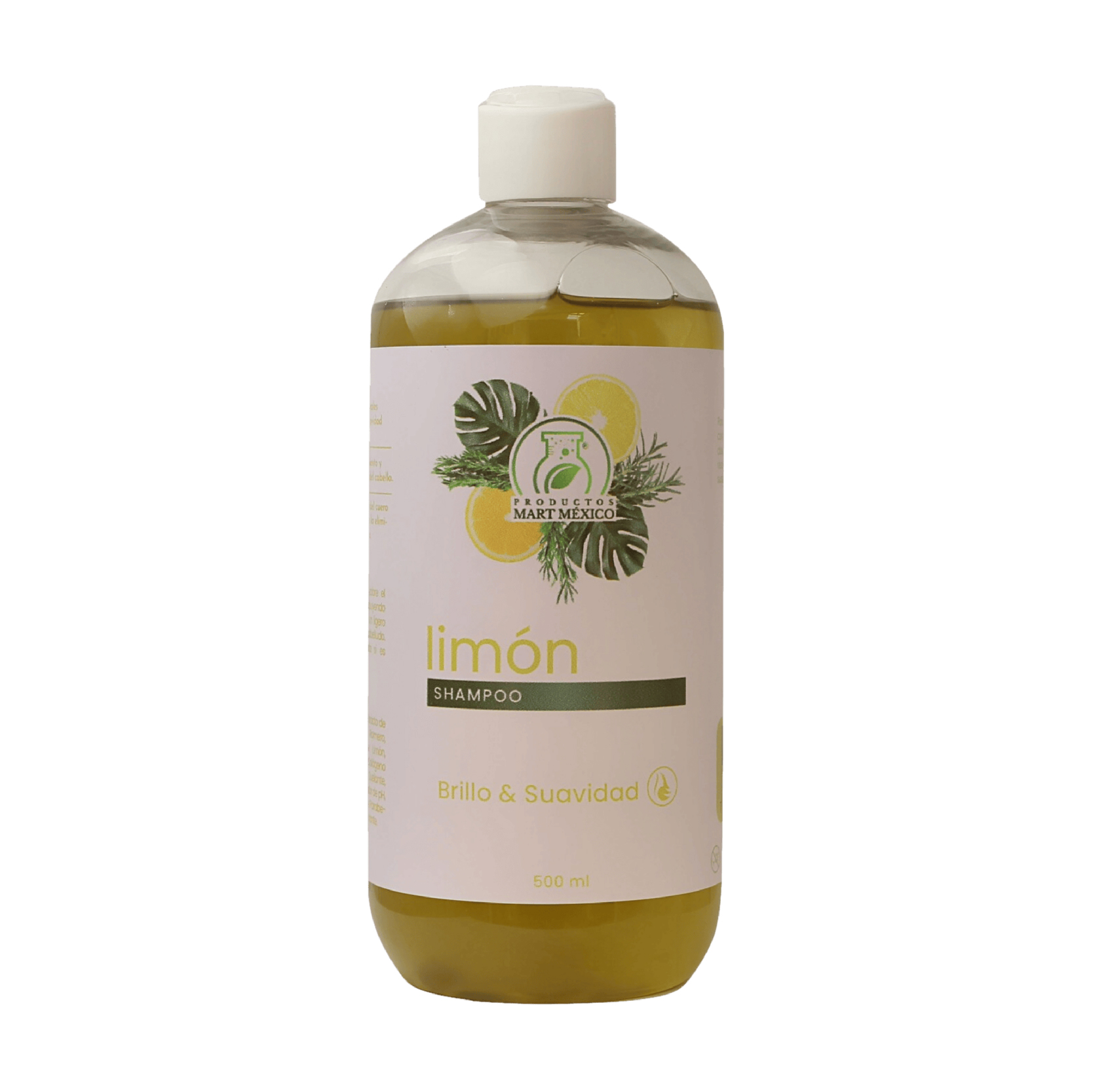 Shampoo Capilar De Limón Cuero Cabelludo Fuerte 500ml