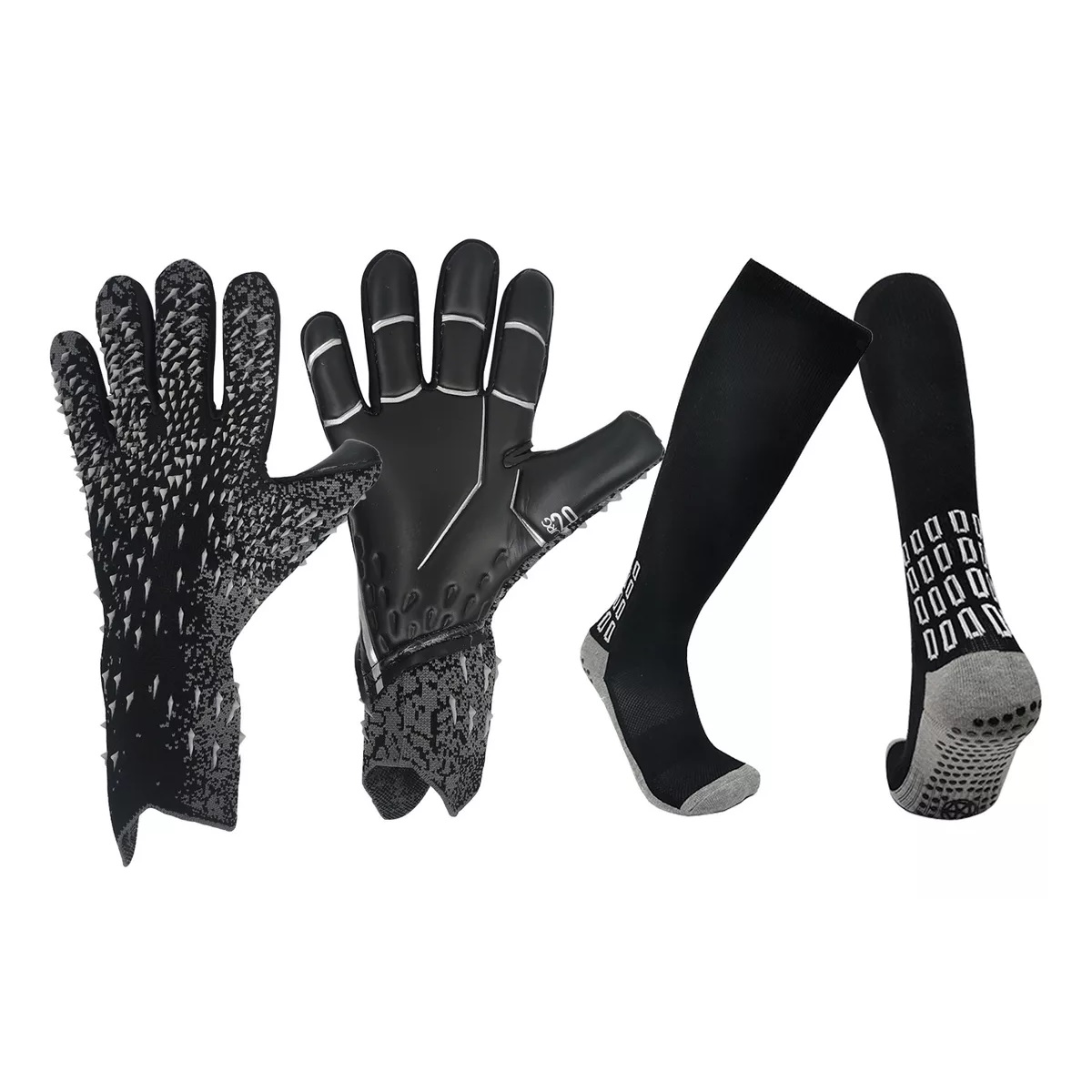Guantes De Portero De Fútbol Adulto Profesional Y Calcetines Talla 9
