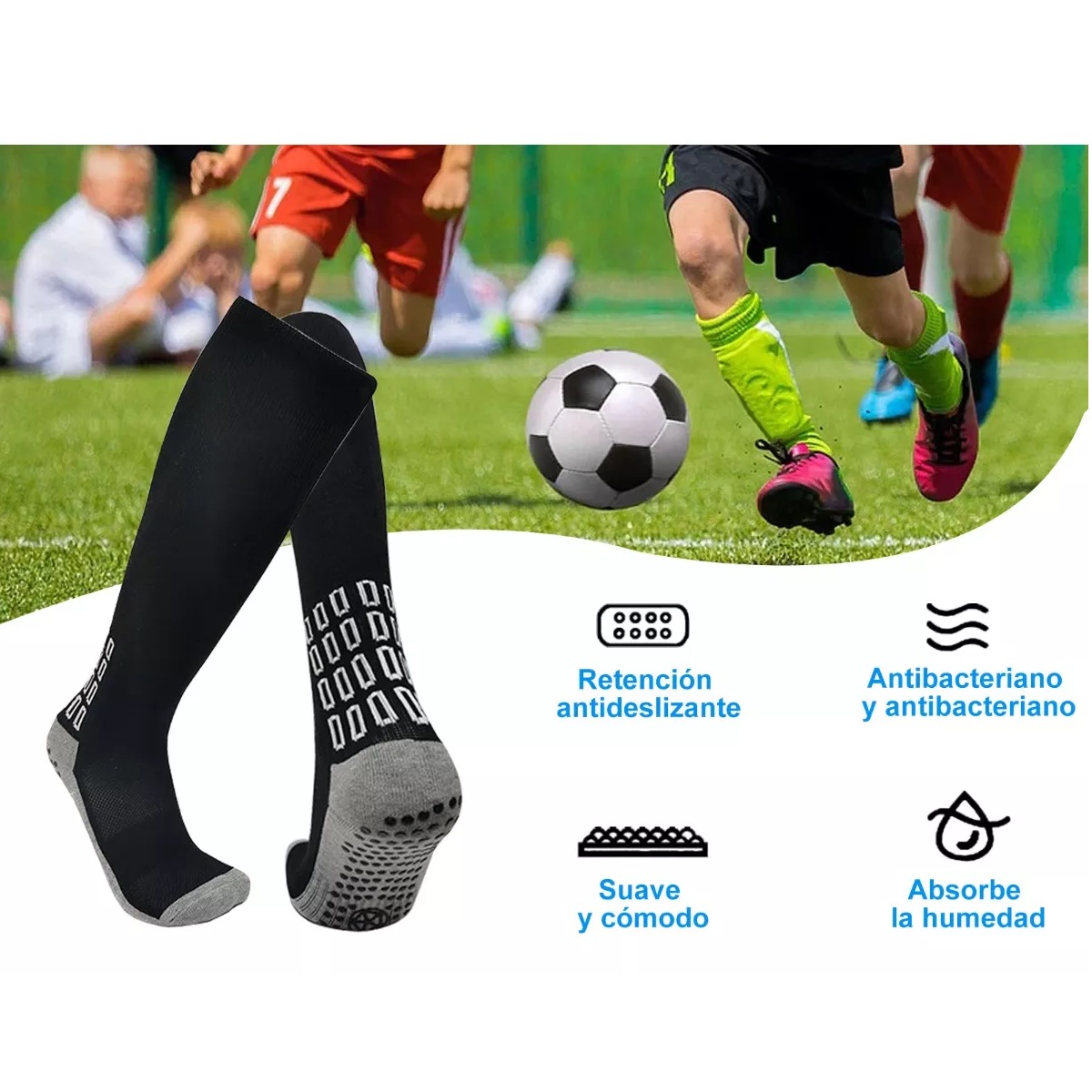 Guantes De Portero De Fútbol Adulto Profesional Y Calcetines Talla 9