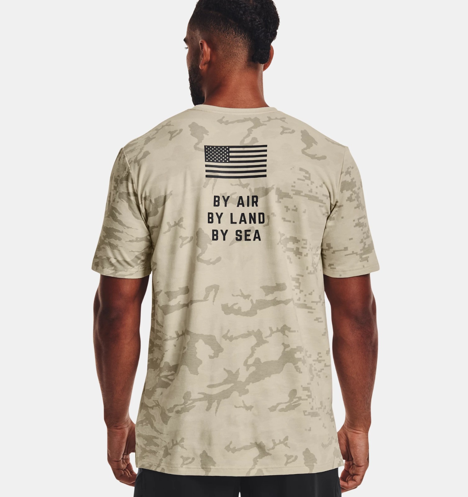 Playera Under Armour Project Rock Veterans Day Show