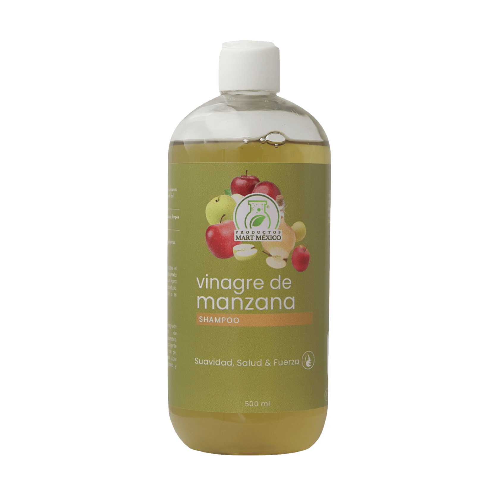 Shampoo Capilar Vinagre De Manzana Desinfectante Natural 500ml