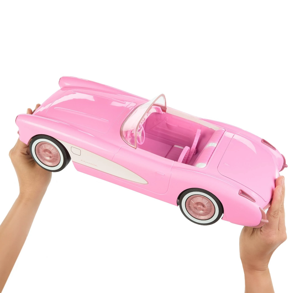 Hot Wheels RC Barbie The Movie Barbie Corvette