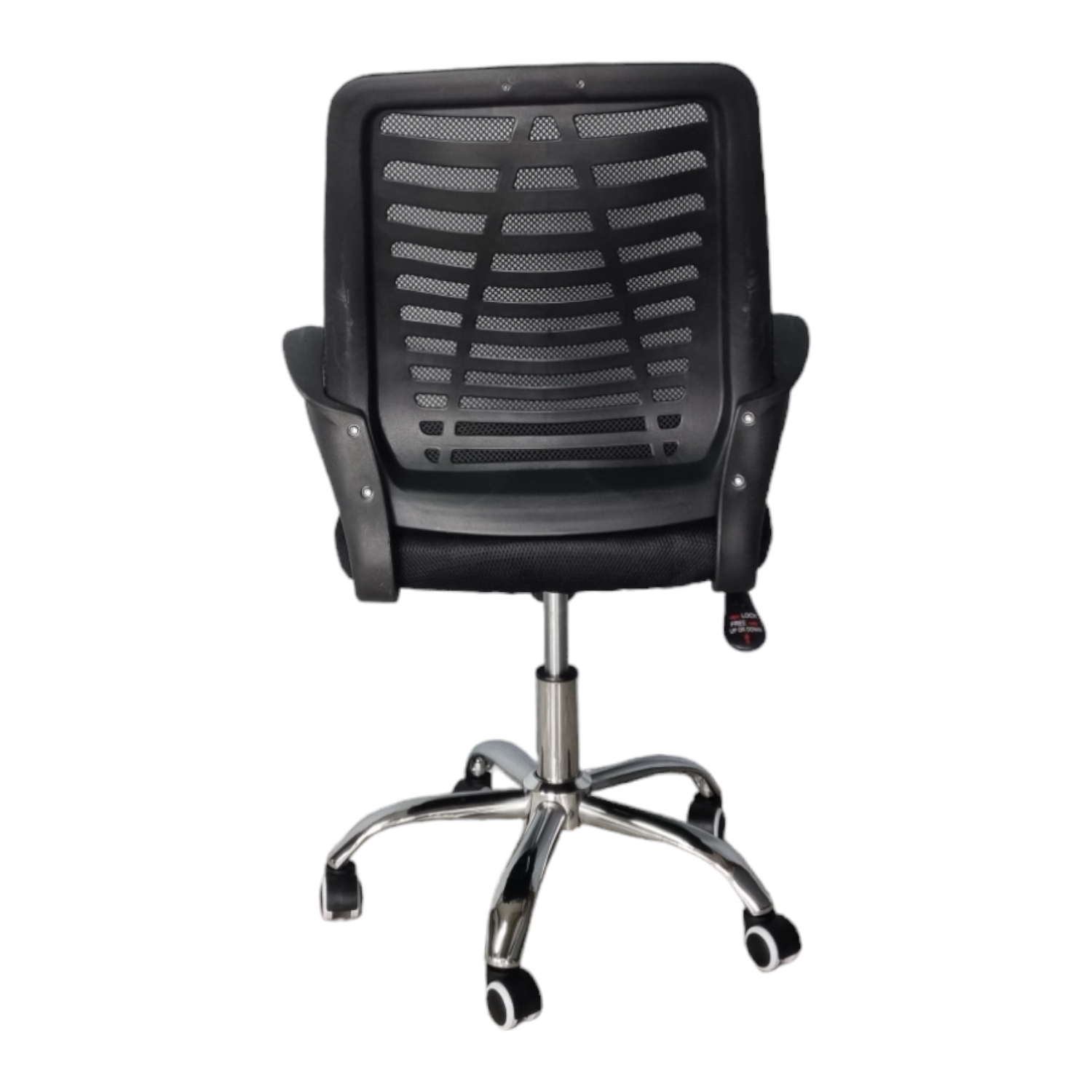 Silla Para Oficina Operativa Con Respaldo Reforzado Negro