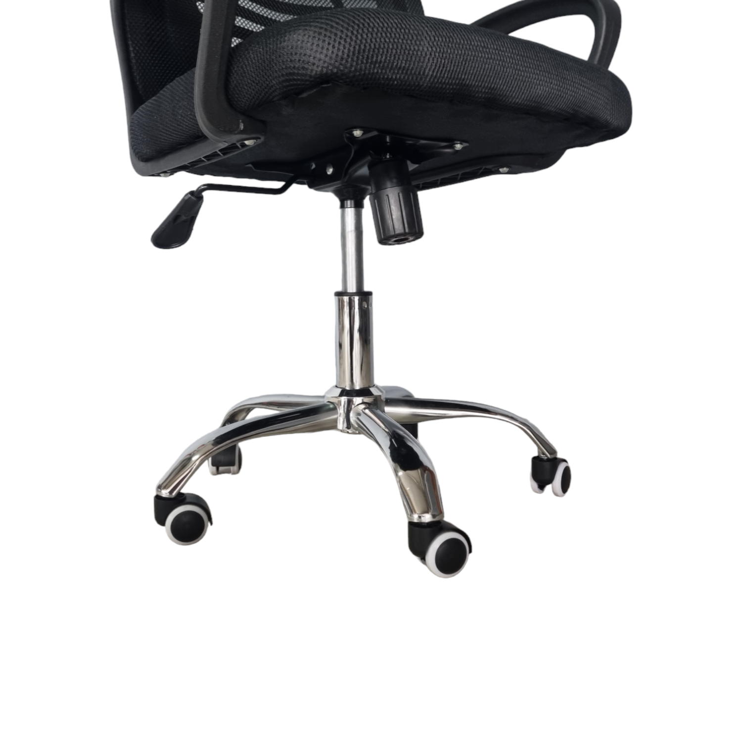 Silla Para Oficina Operativa Con Respaldo Reforzado Negro