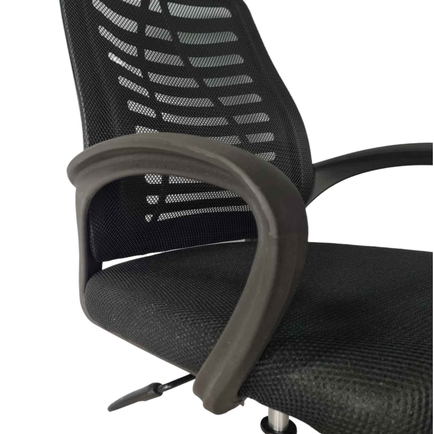 Silla Para Oficina Operativa Con Respaldo Reforzado Negro